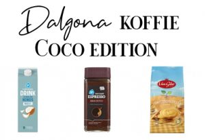 Dalgona koffie coco