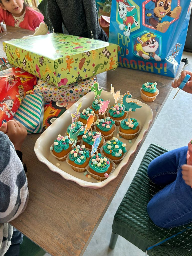 cupcakes bij de koeienstal