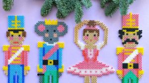 Strijkkralen kerst thema