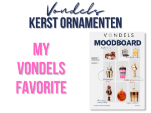 Vondels kerst ornamenten