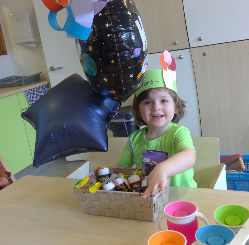 Traktatie kdv Floris 3 jaar