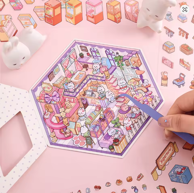 losse 3d stickers
